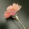 CLAVEL EN PLATA DE LEY ESMALTADO EN ROSA DE 48CM.