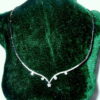 Joyas oro blanco  COLLAR  DIAMANTES   Mod. VICTORIA