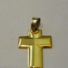 Joya-oro-COLGANTE  CRUZ  VERTIENTES