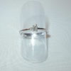 Joyas oro  Blanco  ANILLO  DIAMANTE    SOLITARIO