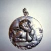 MEDALLA ANGEL PLATA - MODELO ANGELITO - 45 MM