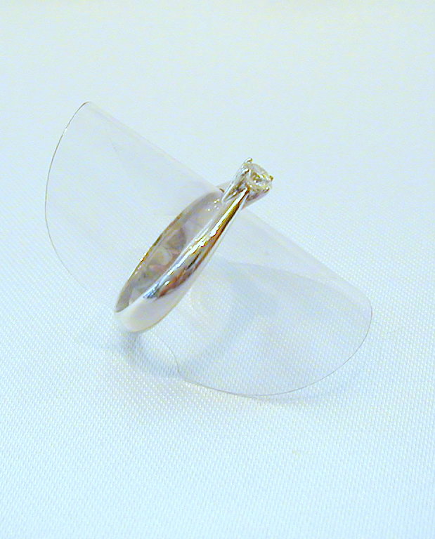 Joyas oro Blanco ANILLO DIAMANTE, Mod. Solitario - Imagen 3