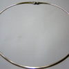 Joyas oro blanco COLLAR  GARGANTILLA  HILO   ESTERILLA