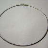 Joyas oro blanco COLLAR  GARGANTILLA  CANAL  ESTERILLA