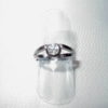 Joyas oro Blanco ANILLO  DIAMANTE,  Mod. Solitario