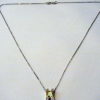 Joyas oro blanco COLLAR  TOPACIO  CIRCONTIAS
