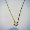 Joyas oro ley COLLAR  PECECILLO   CIRCONITA